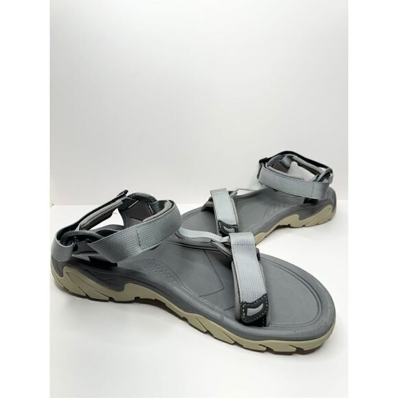 Steve Madden Sandals Men’s Size 12 Crazee Open Toe Gray Sport Shoes - Picture 6 of 10